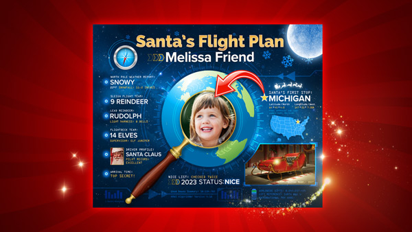 Personalized Santa Fight Plan