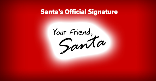 Santas Official Signature