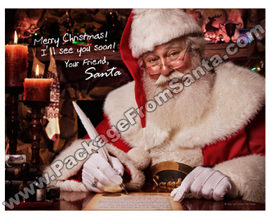 Santa Writing Special Letter