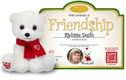 Build-A-Bear® Baby Polar Bear with Certificate & Online Story