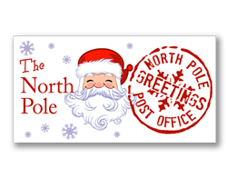 Genuine North Pole Stamp